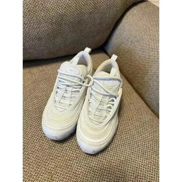 Size 6 Nike Air Max 97 Silver White - Picture 4 of 8